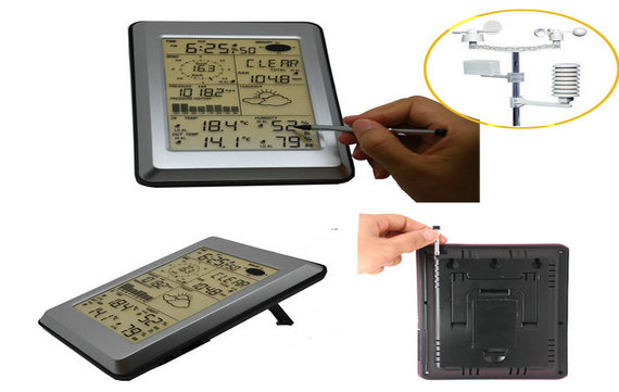 professional weather station with PC interface 